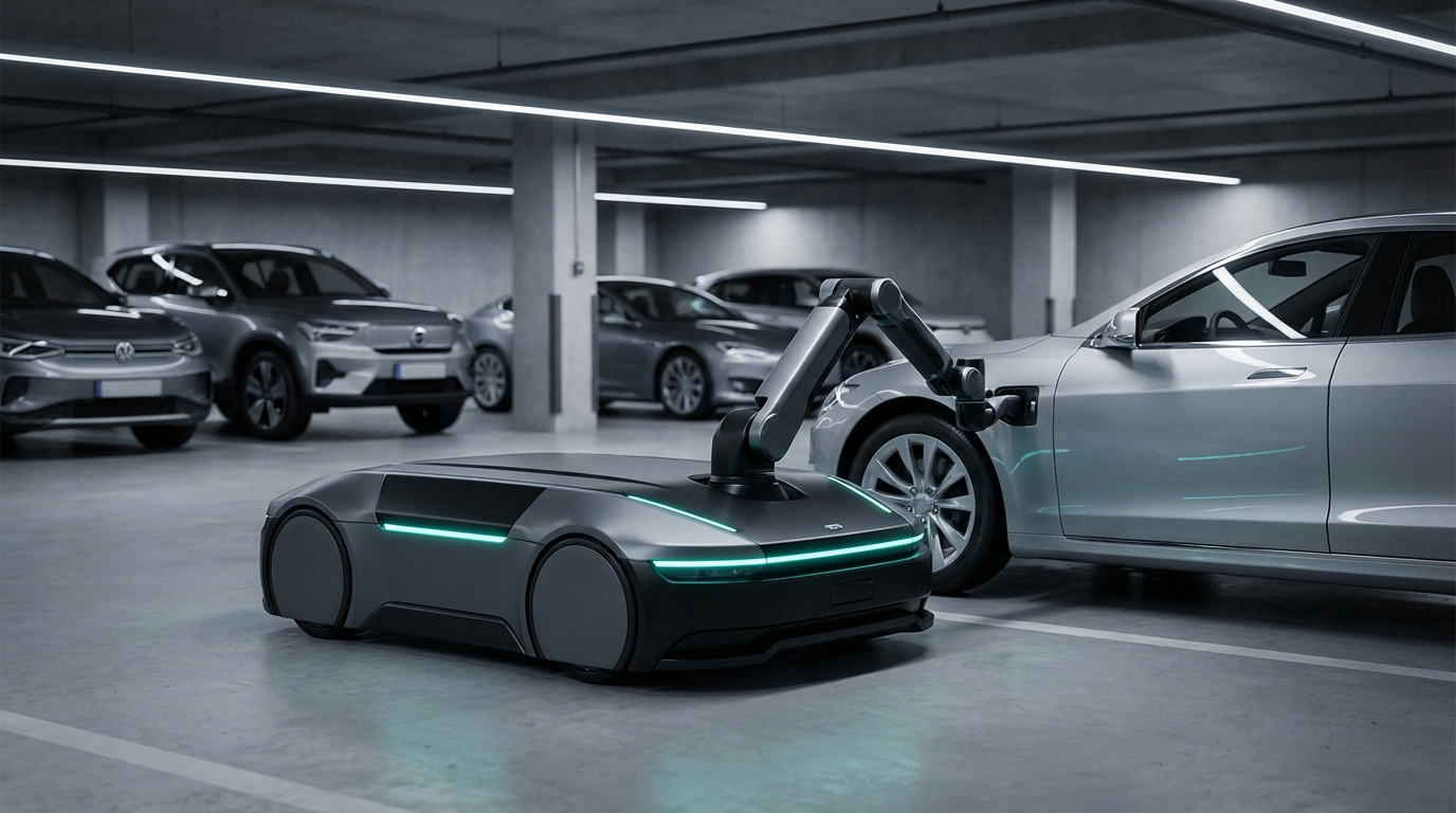 open(the)ai autonomous EV charging robot