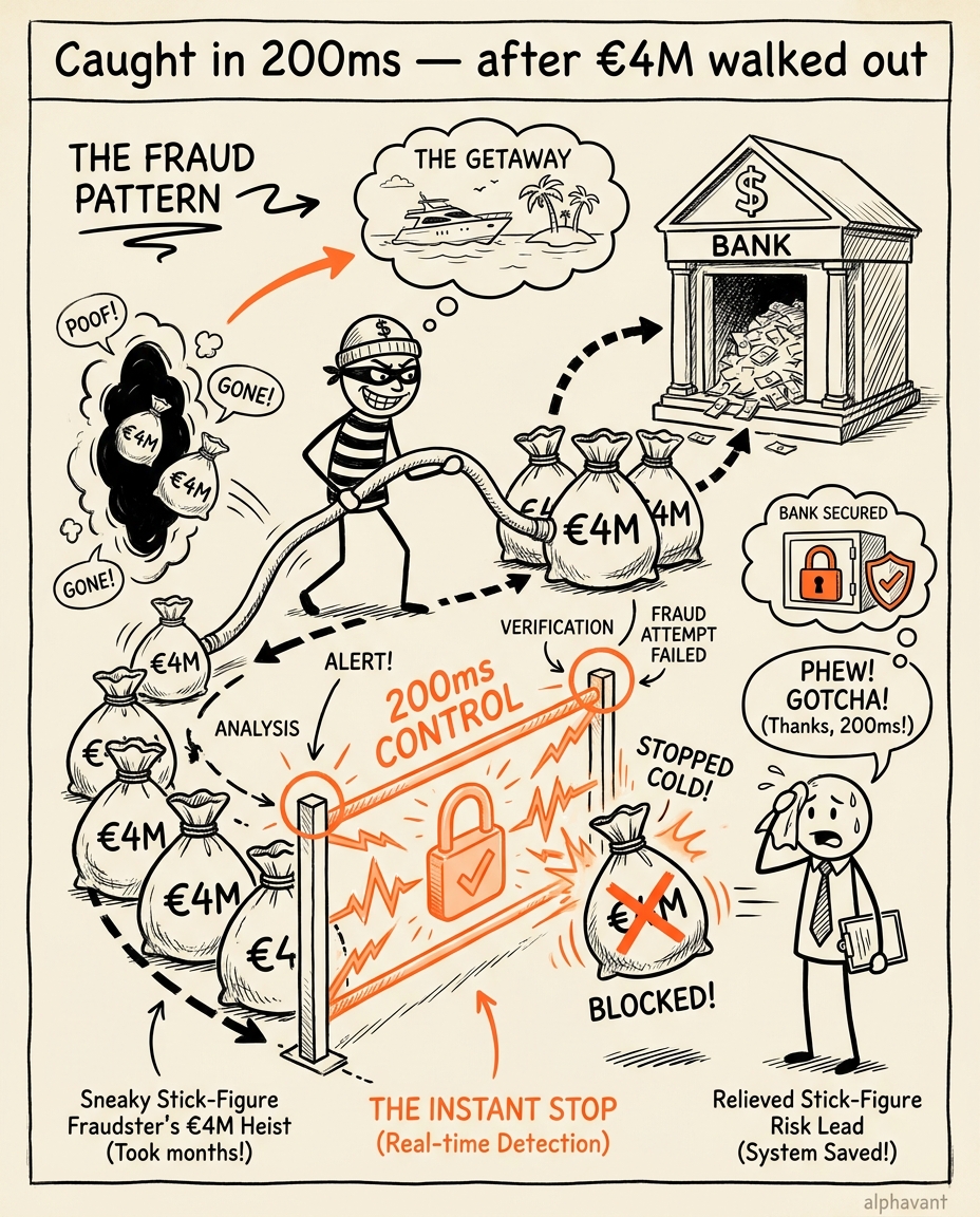 Fintech & financial infrastructure example post visual — risk teardown